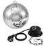 Kép 8/8 - Eurolite - Tükörgömb 20cm motorral LED PST-5 QCL Spot bk