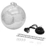 Kép 2/8 - EUROLITE - Mirror Ball 30cm with motor + LED PST-5 QCL Spot bk