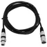 Kép 2/3 - OMNITRONIC - XLR kábel 3pin 0,5m bk