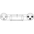 Kép 3/3 - OMNITRONIC - XLR kábel 3pin 0,5m bk