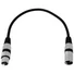 Kép 2/3 - OMNITRONIC - XLR kábel 3pin 0,2m bk