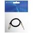 Kép 3/4 - OMNITRONIC - Adapterkábel XLR(F)/Jack mono 0,9m bk