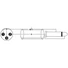 Kép 4/4 - OMNITRONIC - Adapterkábel XLR(M)/Jack mono 0,9m bk