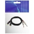 Kép 3/4 - OMNITRONIC - Adapterkábel 2xJack/2xRCA 1m bk