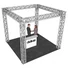Kép 1/4 - ALUTRUSS Truss set QUADLOCK 6082 square 4x4x3.5m (WxDxH)