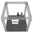 Kép 2/4 - ALUTRUSS Truss set QUADLOCK 6082 square 4x4x3.5m (WxDxH)