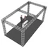 Kép 1/4 - ALUTRUSS Truss set QUADLOCK 6082 rectangle 7.71x4x3.5m (WxDxH)