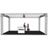 Kép 3/4 - ALUTRUSS Truss set QUADLOCK 6082 rectangle 7.71x4x3.5m (WxDxH)