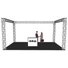 Kép 3/4 - ALUTRUSS Truss set QUADLOCK 6082 U-Figure 7x4x3.5m (WxDxH)