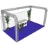 Kép 1/4 - ALUTRUSS Truss set QUADLOCK 6082R U-Figure 7x4x3.5m (WxDxH)