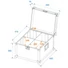 Kép 7/7 - ROADINGER Flightcase 4x PAR-56 Spot long
