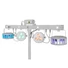 Kép 8/8 - EUROLITE LED KLS Laser Bar FX Light Set wh