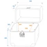 Kép 2/3 - ROADINGER Record Case ALU 75/25, rounded, bk