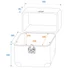 Kép 2/5 - ROADINGER - Record Case ALU 75/25, rounded, acryl