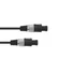 Kép 1/3 - OMNITRONIC Speaker cable Speaker 2x2.5 10m bk