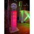 Kép 4/8 - EUROLITE 2x Stage Stand variable incl. Cover and Bag, white  állítható magasság 100-175 cm