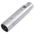 Kép 1/3 - OMNITRONIC Adapter 3pin XLR(M)/5pin XLR(F)