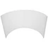 Kép 3/7 - OMNITRONIC Mobile DJ Screen Curved incl. Cover wh
