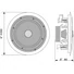 Kép 6/6 - OMNITRONIC CST-5 2-Way Ceiling Speaker