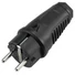 Kép 1/2 - PC Electric - Safety Plug Rubber bk