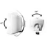 Kép 4/6 - OMNITRONIC OD-8 Wall Speaker 8Ohm white 2x
