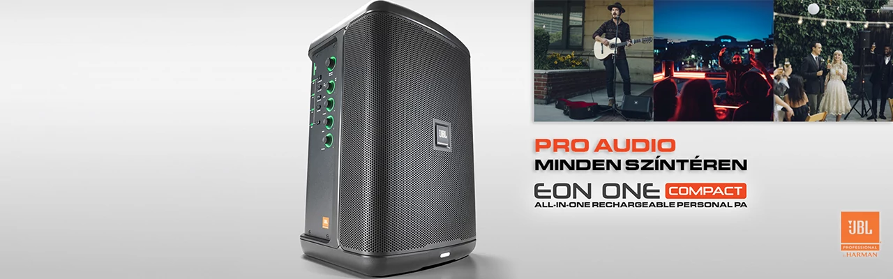 Pro Audio Minden Szintéren - Eon One Compact